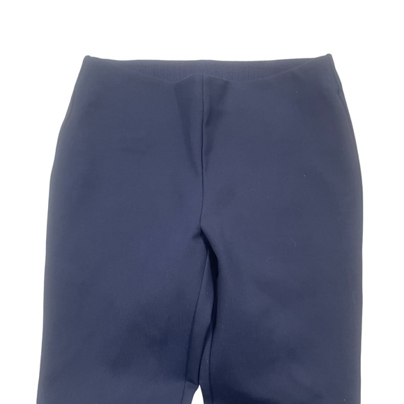 Lilly Pulitzer Small Black Pull On Elastic Waist Skinny Pants Rear Pockets - Pi - Picture 6 of 9